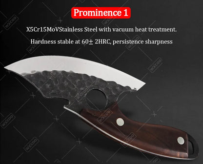 Kitchen Chef Knife Stainless Steel Multipurpose Knife/Sheath