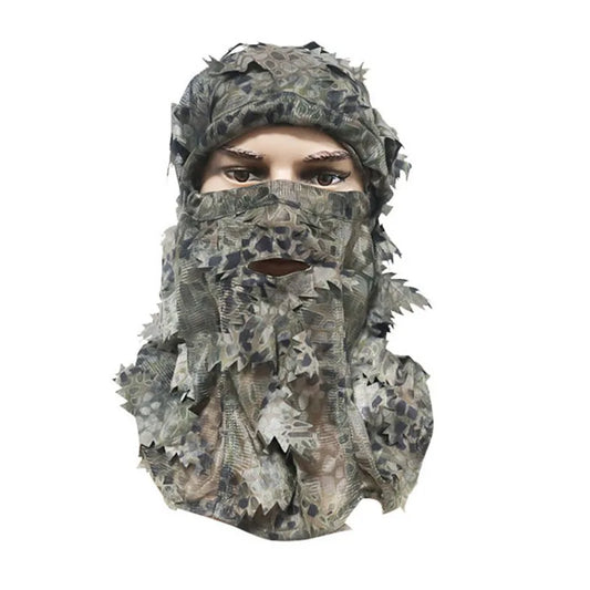 Leafy Hat 3D Full Face Mask Camo Hunting Accessories