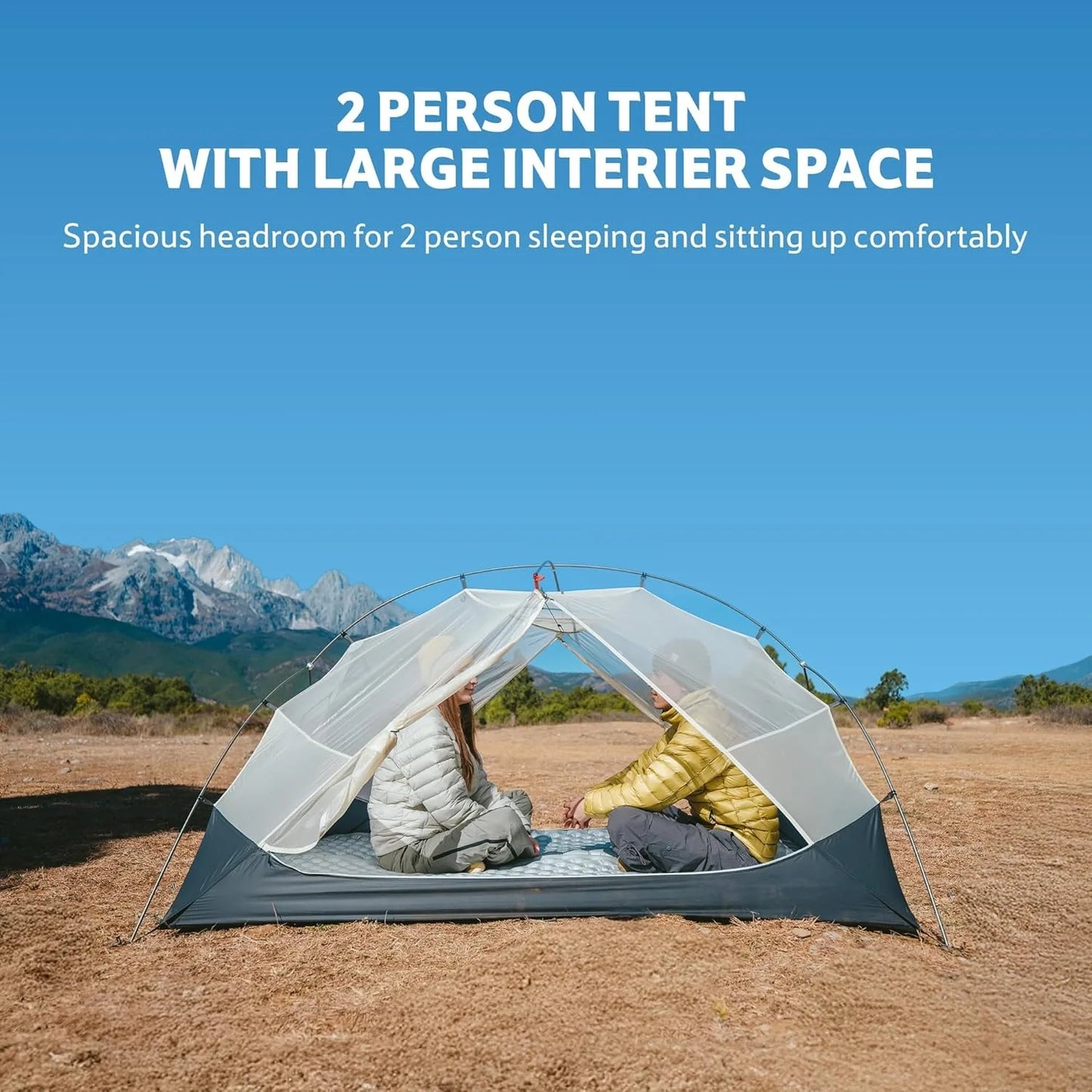 Naturehike Mongar UL Tent 2 Person 3 Season Camping Tent