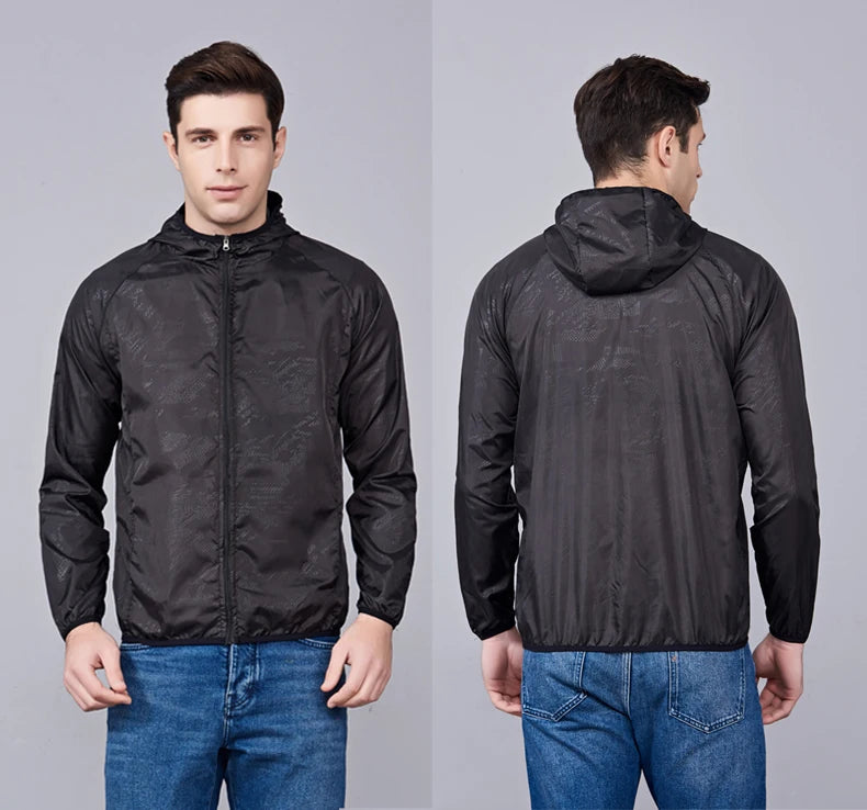 Men/Women Waterproof Hiking Jackets Sun Protection