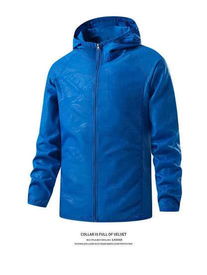 Men/Women Waterproof Hiking Jackets Sun Protection