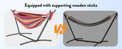 600lb Capacity Stylish Hammock Bed with Storage Bag