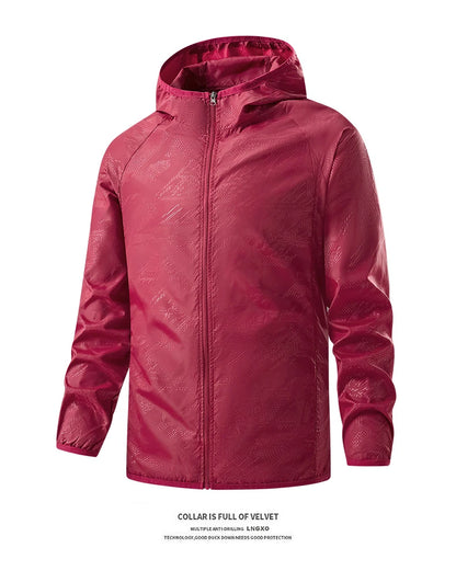 Men/Women Waterproof Hiking Jackets Sun Protection