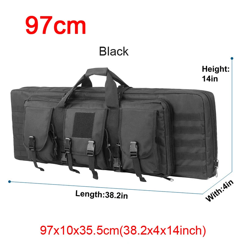 32"/38"/42"/48" Double Molle Rifle Bags
