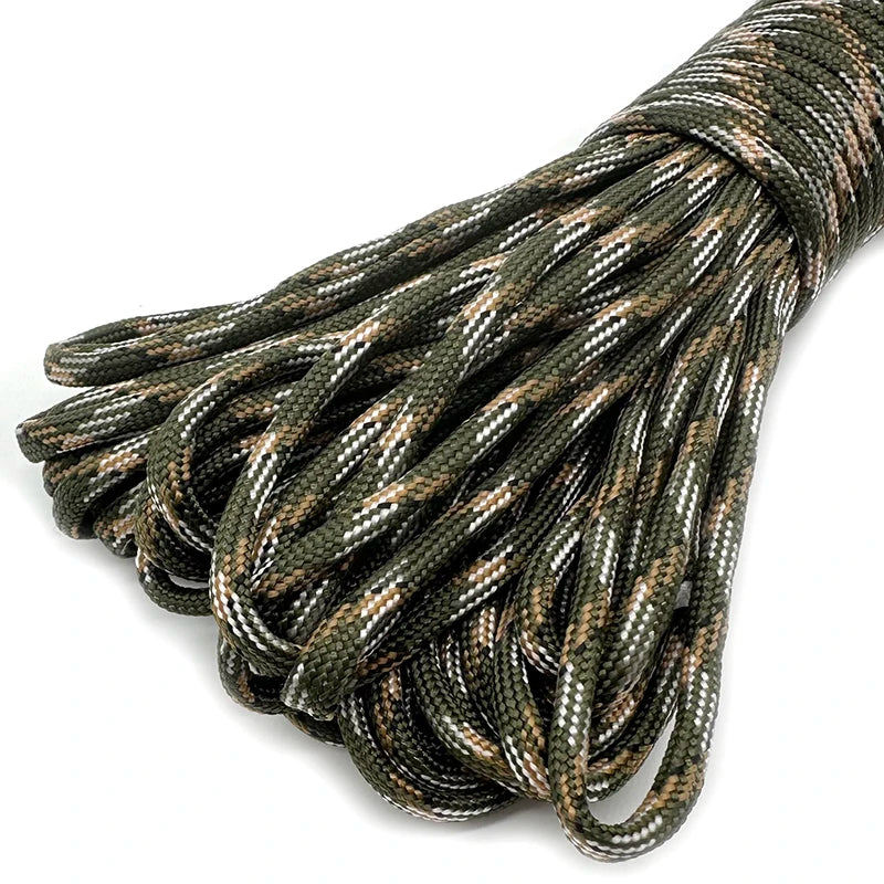 550 Paracord 5 15 30 M Dia.4mm 7 Cores Cord 4 Size