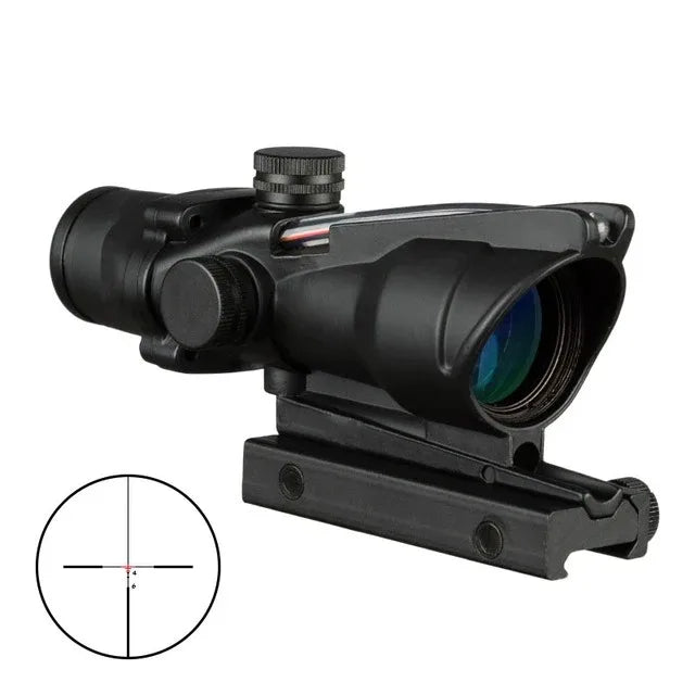 4X32 Hunting Red-Dot Illuminated Etched Reticle Optical Sight