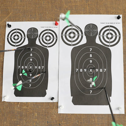 5/10/20pcs Human Body Shape Targets