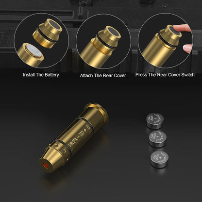 38SPL red dot laser training equipment with dry powder