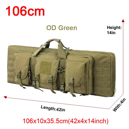 32"/38"/42"/48" Double Molle Rifle Bags