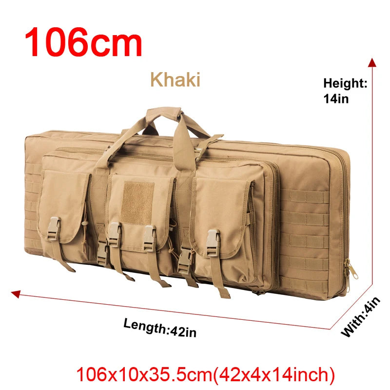 32"/38"/42"/48" Double Molle Rifle Bags