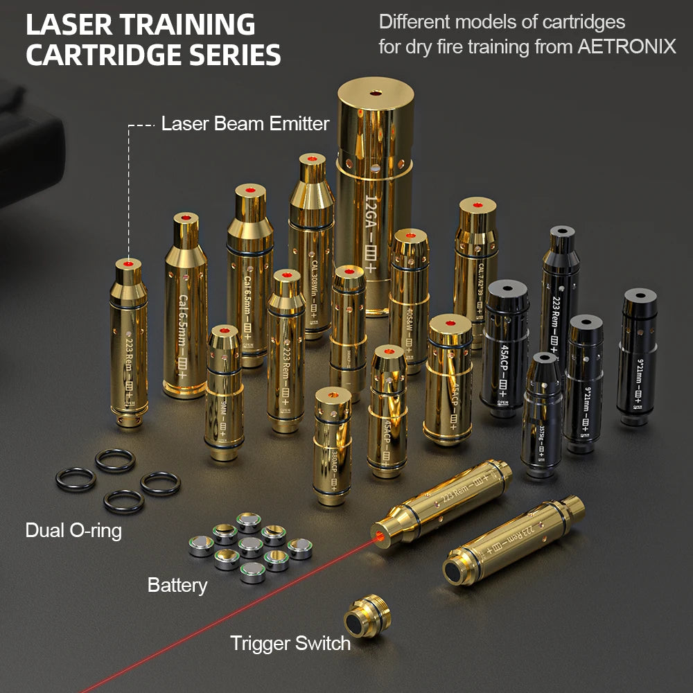 9mm laser training cartridge Dry Fire