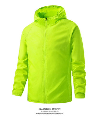 Men/Women Waterproof Hiking Jackets Sun Protection