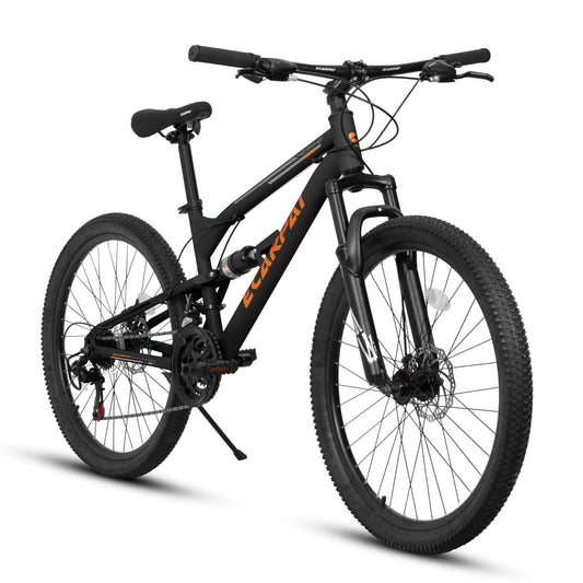 Mountain Bike 26" Dual Full Suspension 21-Speed Disc Brakes