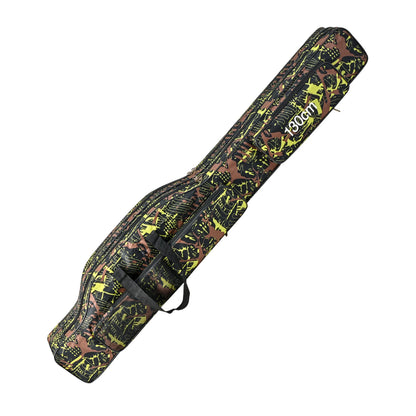 Fishing Pole Storage Bag Waterproof Oxford Fishing Reel Tackle Storage Bag Case Large Capacity for Men Travel Gift