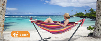 600lb Capacity Stylish Hammock Bed with Storage Bag