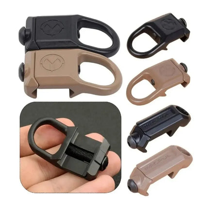 Quick Detach Release Sling Swivel Mount Ring Hunting Accessory
