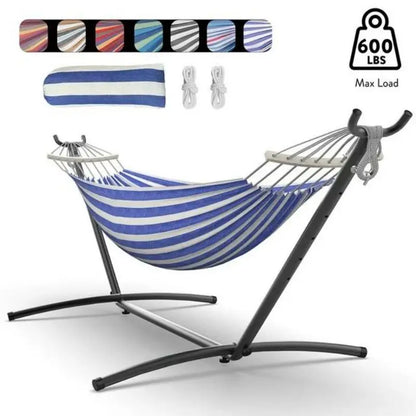 600lb Capacity Stylish Hammock Bed with Storage Bag