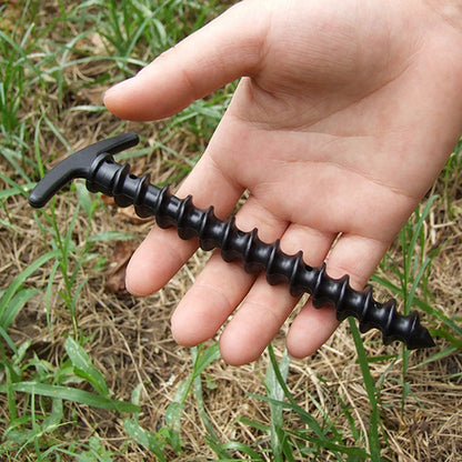 10pcs/set Windproof Camping Screw Stakes