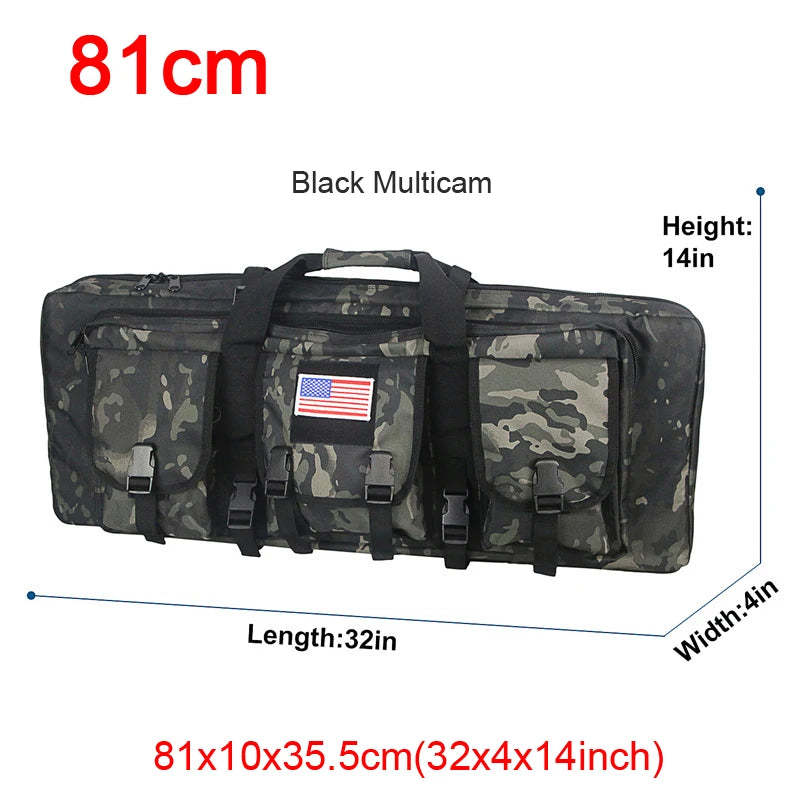 32"/38"/42"/48" Double Molle Rifle Bags