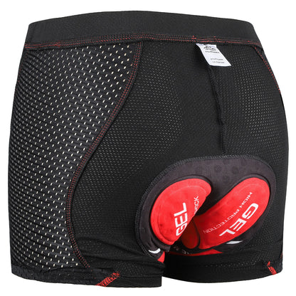 Men's Cycling Shorts Padded Gel Shockproof Breathable