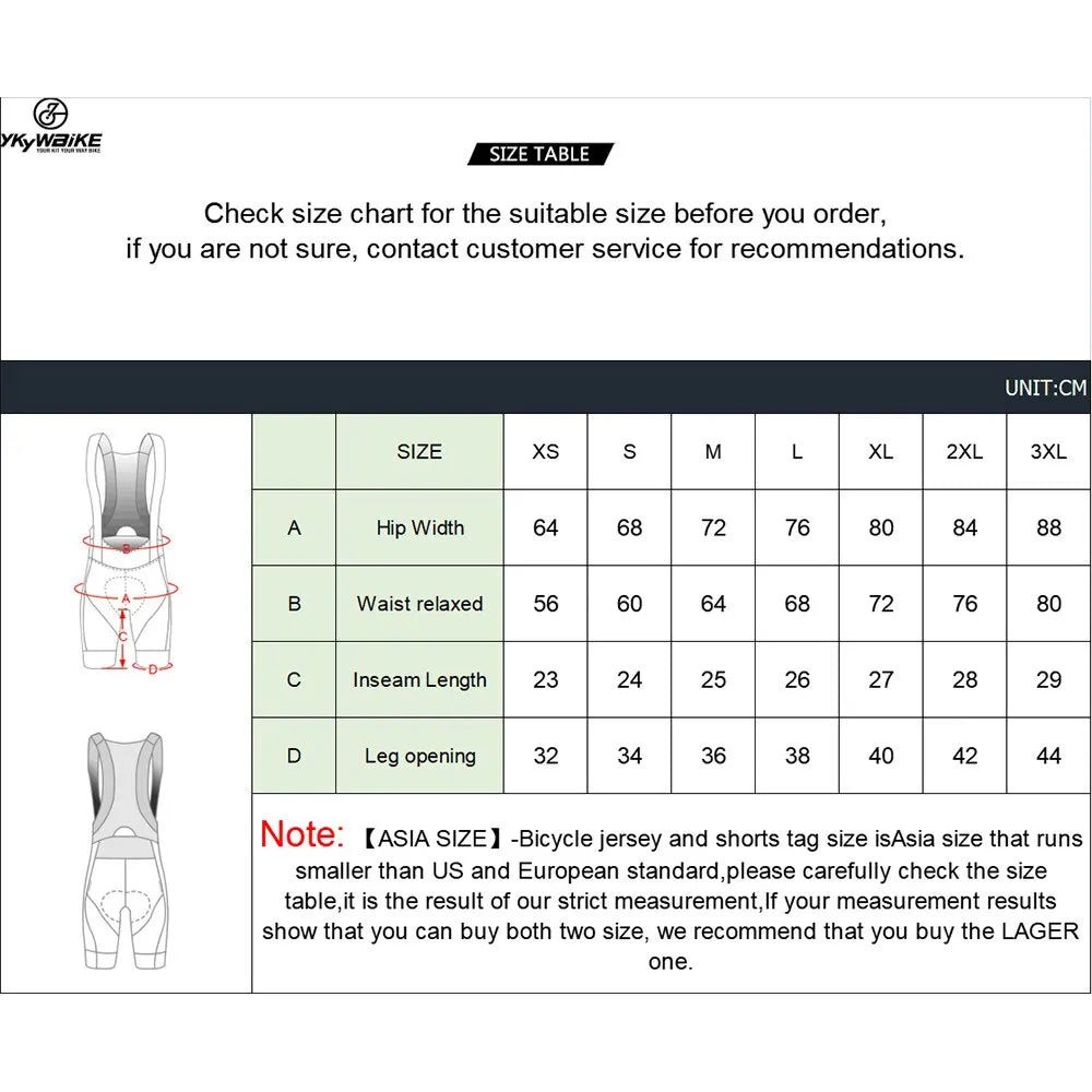 Cycling Bib Shorts Men Outdoor Wear