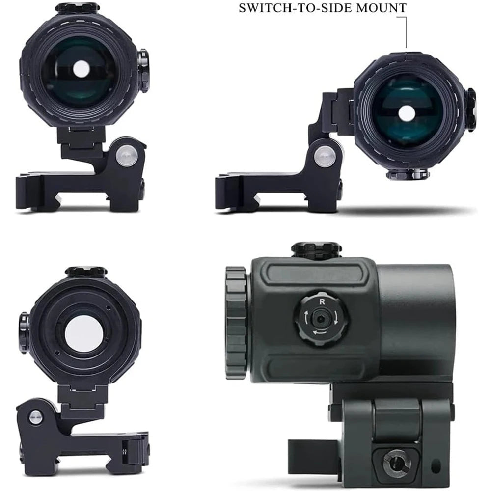 Red Dot Sight & Magnifier W/20mm Rail Mount