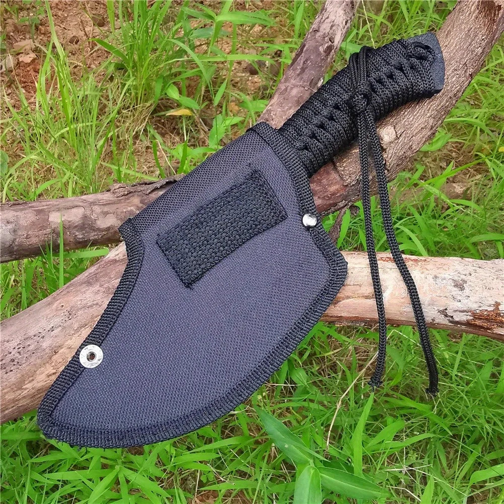 Portable Outdoor Jungle Camping Axe & Knife - Non-Slip Handle