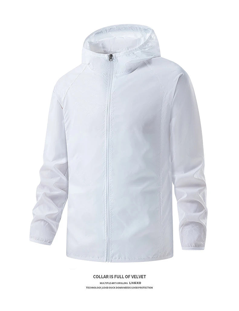 Men/Women Waterproof Hiking Jackets Sun Protection