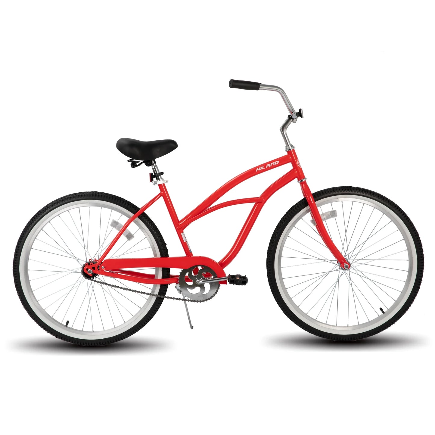 26 Inch Women's Beach Cruiser Bike, Single Speed Bike