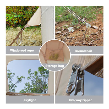 Inflatable Camping Tent Easy Setup Waterproof Windproof