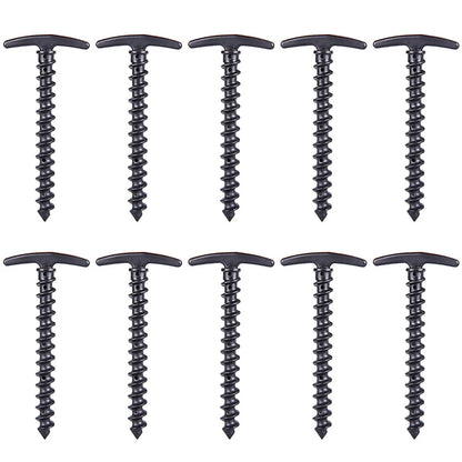 10pcs/set Windproof Camping Screw Stakes