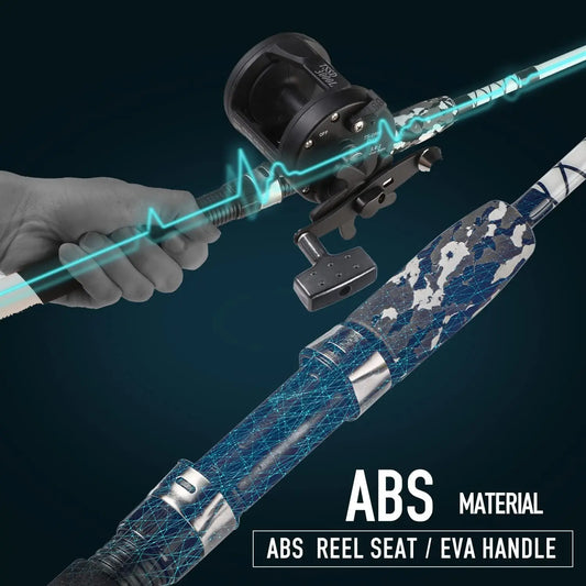 Medium Heavy Fishing Rod/Reel Combo for Freshwater Angling