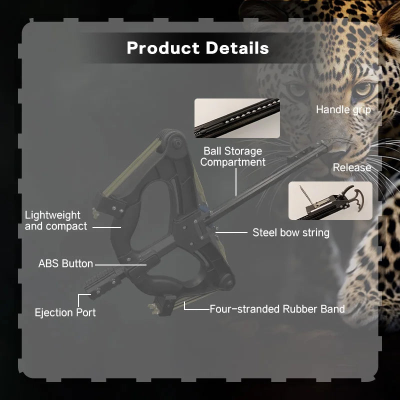 Beginner-level outdoor bow, with ergonomic grip design