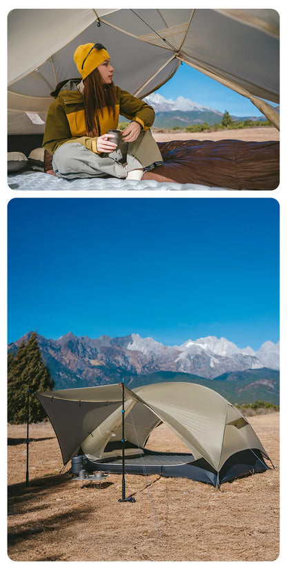 Naturehike Mongar UL Tent 2 Person 3 Season Camping Tent
