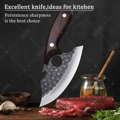 Kitchen Chef Knife Stainless Steel Multipurpose Knife/Sheath