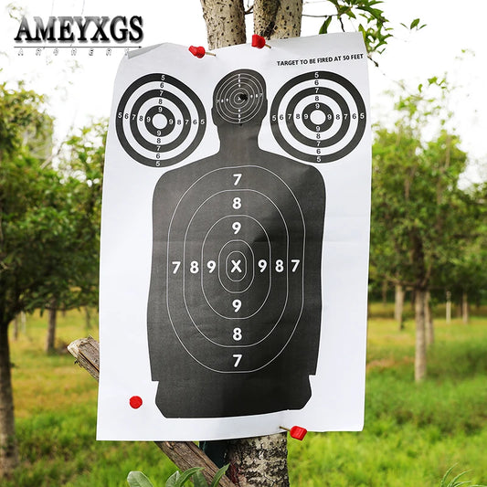 5/10/20pcs Human Body Shape Targets