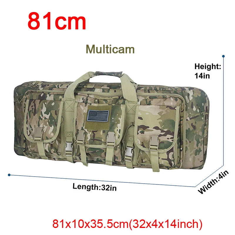 32"/38"/42"/48" Double Molle Rifle Bags