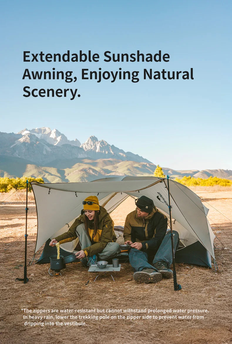 Naturehike Mongar UL Tent 2 Person 3 Season Camping Tent