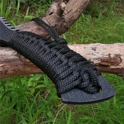 Portable Outdoor Jungle Camping Axe & Knife - Non-Slip Handle