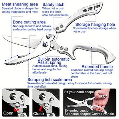 1-11PCS High Carbon Steel Professional Chef Knife Set