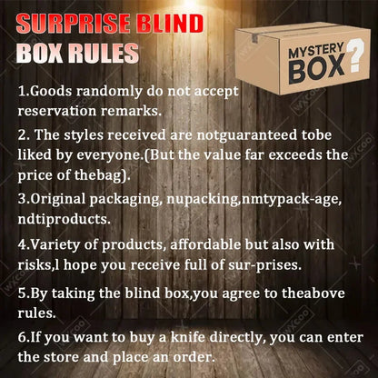 Mystery Surprise Gift Box Kitchen Knife Utility Knife