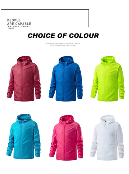 Men/Women Waterproof Hiking Jackets Sun Protection