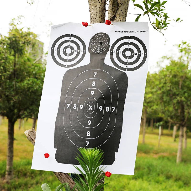 5/10/20pcs Human Body Shape Targets