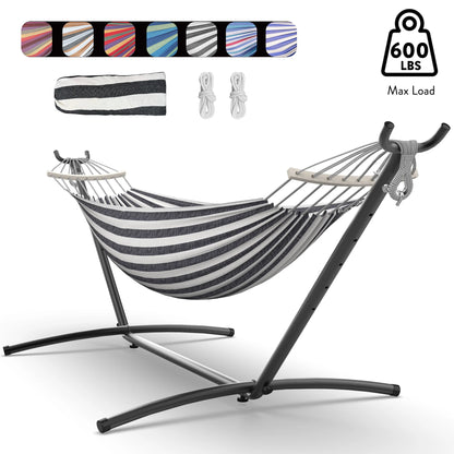 600lb Capacity Stylish Hammock Bed with Storage Bag