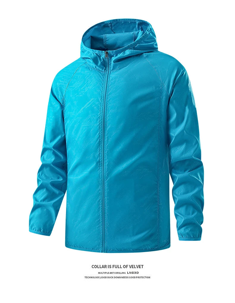 Men/Women Waterproof Hiking Jackets Sun Protection