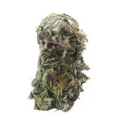 Leafy Hat 3D Full Face Mask Camo Hunting Accessories