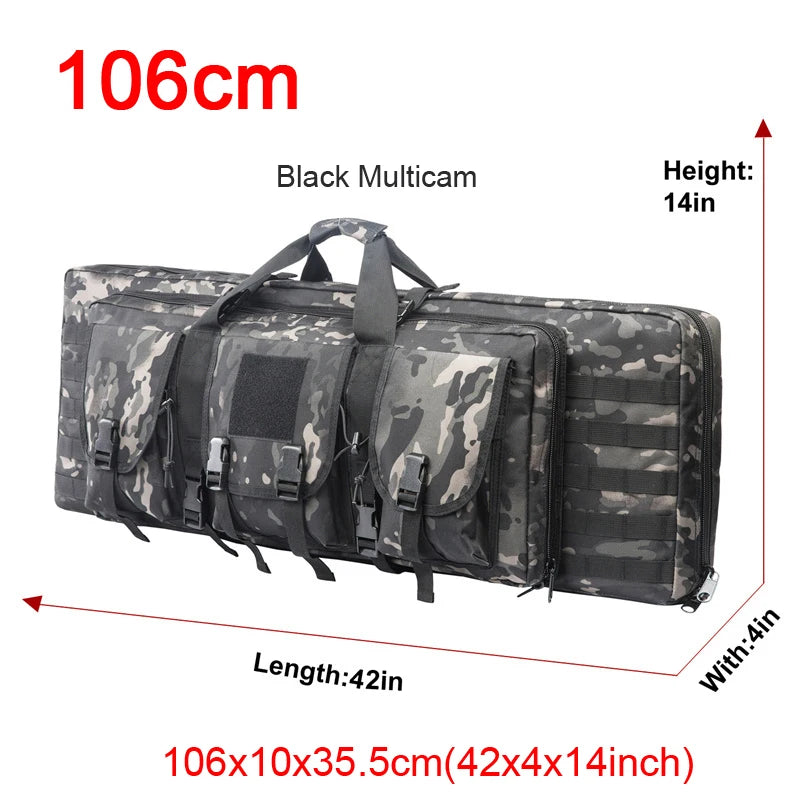 32"/38"/42"/48" Double Molle Rifle Bags