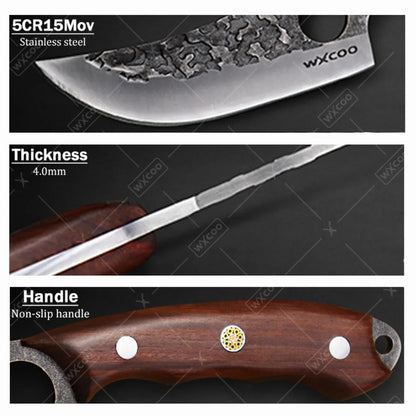 1-11PCS High Carbon Steel Professional Chef Knife Set