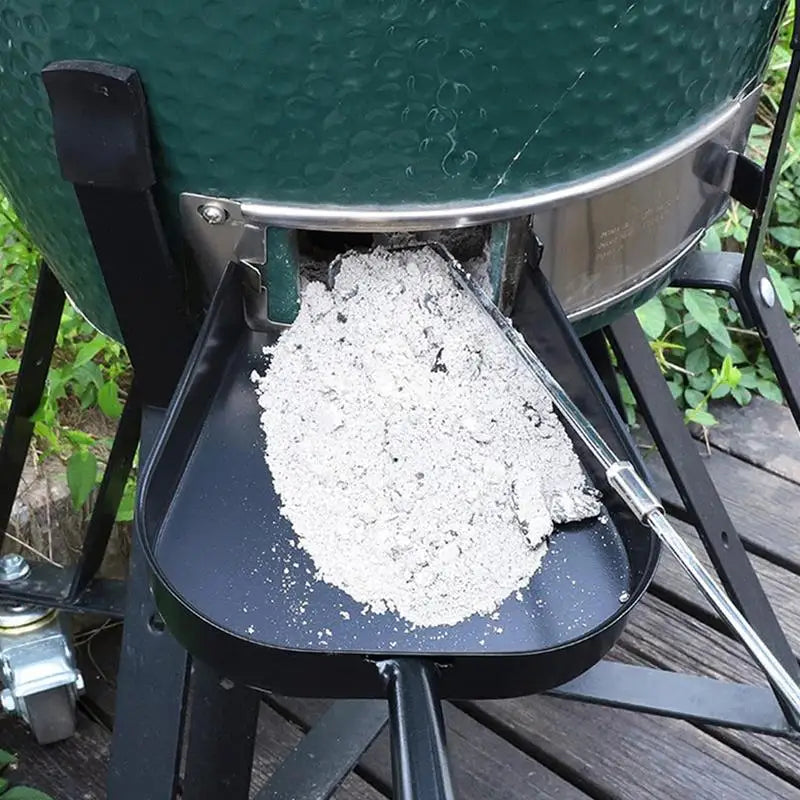 Stainless Steel Charcoal Ash Rake & Grill Hoe Tool