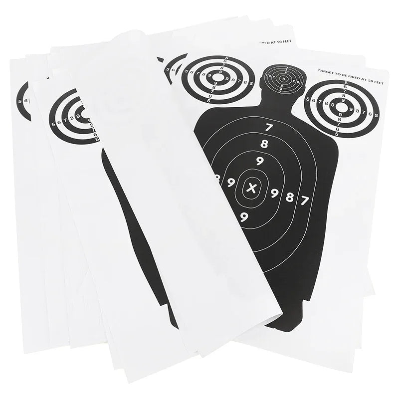 5/10/20pcs Human Body Shape Targets